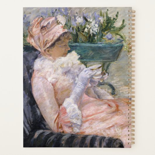 Mary Cassatt - De beker van Tea Planner (Achterkant)