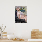 Mary Cassatt - De beker van Tea Poster (Keuken)