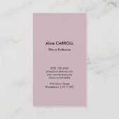 Mary Cassatt - de Beker van Tea - QR Code Visitekaartje (Achterkant)