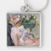 Mary Cassatt - De beker van Tea Sleutelhanger (Voorkant)
