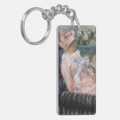 Mary Cassatt - De beker van Tea Sleutelhanger (Voorkant Links)