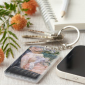 Mary Cassatt - De beker van Tea Sleutelhanger (Voorkant Rechts)