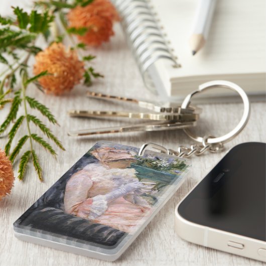 Mary Cassatt - De beker van Tea Sleutelhanger (Voorkant Rechts)