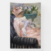 Mary Cassatt - De beker van Tea Spandoek (Verticaal)