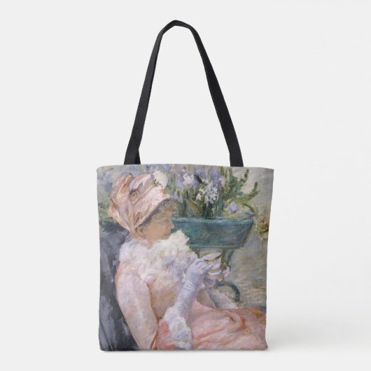 Mary Cassatt - De beker van Tea Tote Bag (Achterkant)