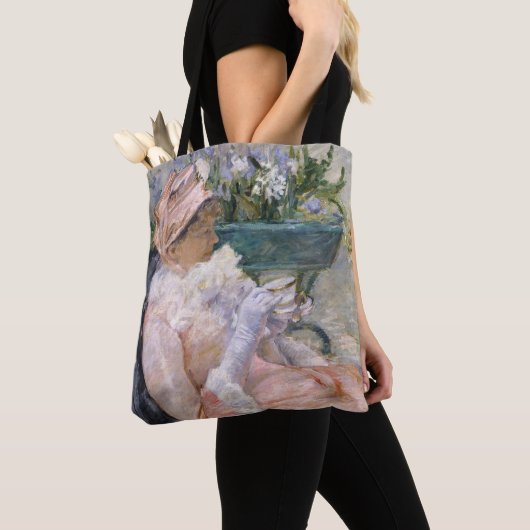 Mary Cassatt - De beker van Tea Tote Bag (Dichtbij)