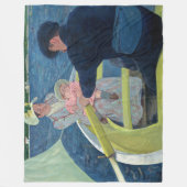 Mary Cassatt - De Boating Party Fleece Deken (Voorkant)
