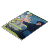 Mary Cassatt - De Boating Party Notitieboek (Linkerzijde)