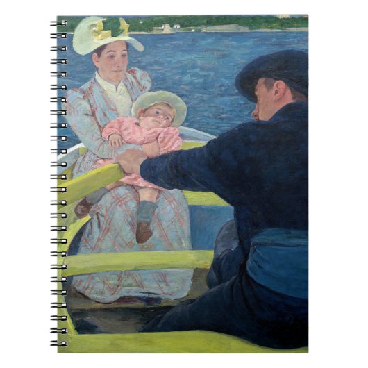 Mary Cassatt - De Boating Party Notitieboek (Voorkant)