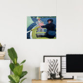 Mary Cassatt De Boating Party Poster (Thuiskantoor)