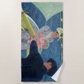 Mary Cassatt - De Boating Party Strandlaken (Voorkant)