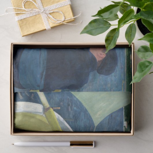 Mary Cassatt - De Boating Party Tissuepapier (Geschenk)