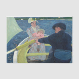 Mary Cassatt - De Boating Party Tissuepapier
