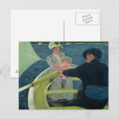 Mary Cassatt - De Boating Party Uitnodiging Briefkaart (Voorkant / Achterkant)