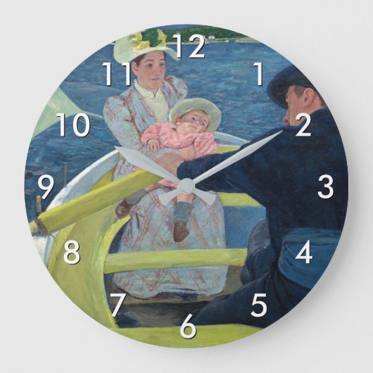 Mary Cassatt - De bootpartij Grote Klok (Voorkant)