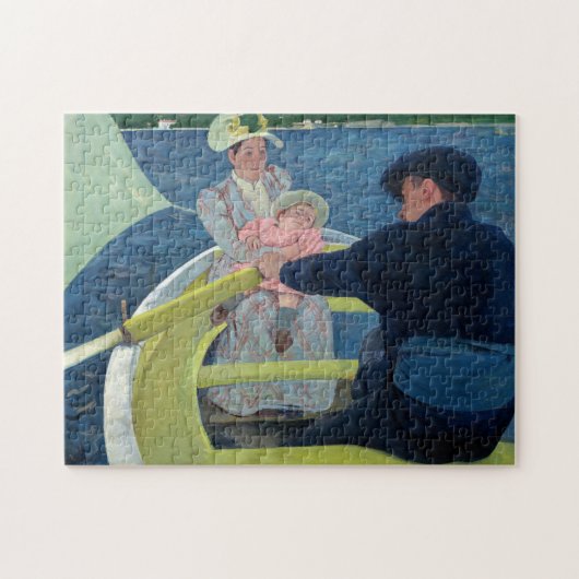 Mary Cassatt - De bootpartij Legpuzzel (Horizontaal)