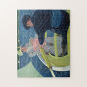 Mary Cassatt - De bootpartij Legpuzzel (Verticaal)