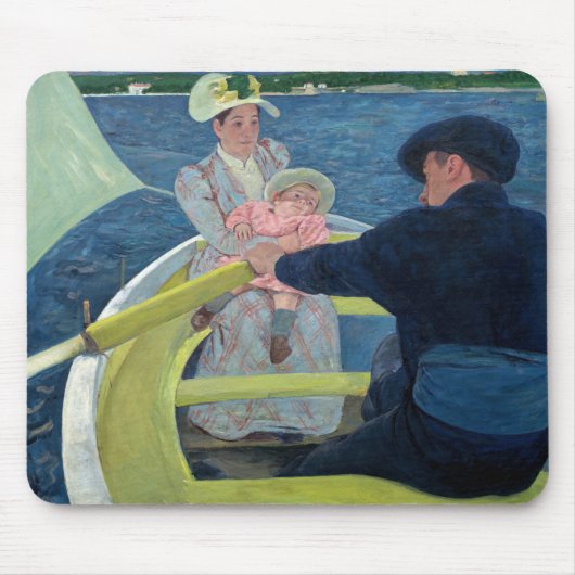 Mary Cassatt - De bootpartij Muismat (Voorkant)