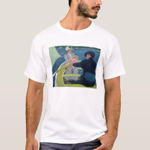 Mary Cassatt - De bootpartij T-shirt