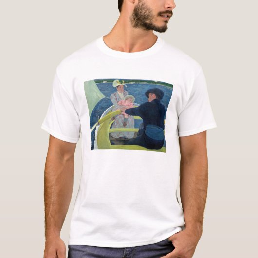 Mary Cassatt - De bootpartij T-shirt (Voorkant)