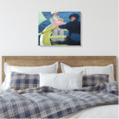 Mary Cassatt - De bootreis Canvas Afdruk (Insitu (Slaapkamer))