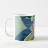 Mary Cassatt - De bootreis Koffiemok (Links)