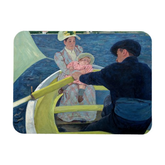Mary Cassatt - De bootreis Magneet (Horizontaal)