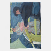 Mary Cassatt - De bootreis Theedoek (Verticaal)