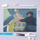Mary Cassatt - De bootreis Tissuepapier (Craft)