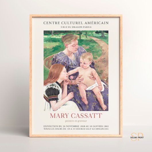 Mary Cassatt De familie schilderijen Art Print