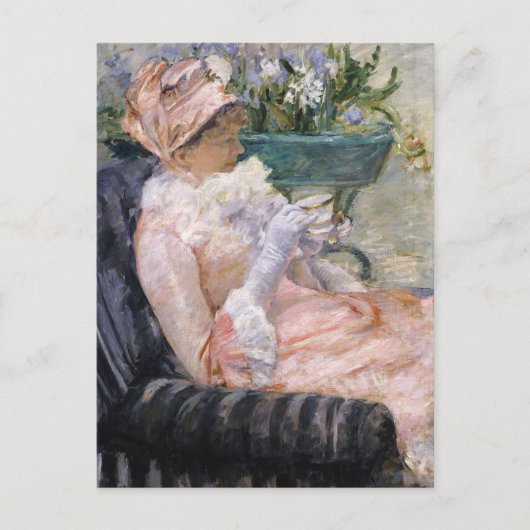 Mary Cassatt - De kop thee Briefkaart (Voorkant)