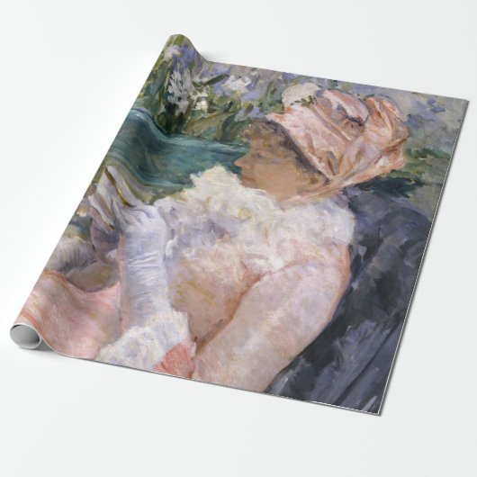 Mary Cassatt - De kop thee Cadeaupapier (Uitgerold)