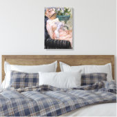 Mary Cassatt - De kop thee Canvas Afdruk (Insitu (Slaapkamer))