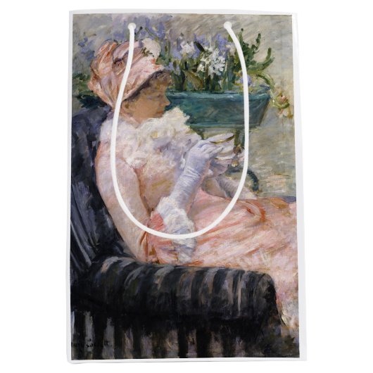 Mary Cassatt - De Kop Thee Medium Cadeauzakje (Voorkant)