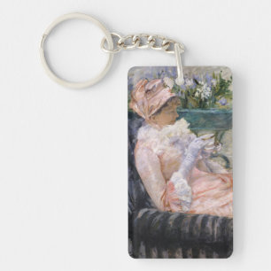Mary Cassatt - De kop thee Sleutelhanger