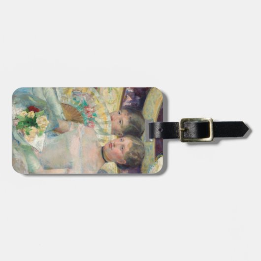 Mary Cassatt - De Loge Bagagelabel (Voorkant horizontaal)
