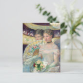 Mary Cassatt - De Loge Briefkaart (Staand voorkant)