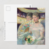 Mary Cassatt - De Loge Briefkaart (Voorkant / Achterkant)