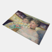 Mary Cassatt - De Loge Deurmat (Schuin)