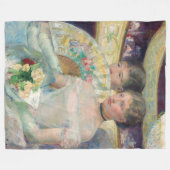 Mary Cassatt - De Loge Fleece Deken (Voorkant (Horizontaal))