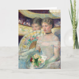 Mary Cassatt - De Loge Kaart