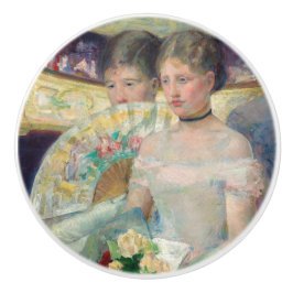 Mary Cassatt - De Loge Keramische Knop