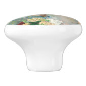 Mary Cassatt - De Loge Keramische Knop (Zijkant)