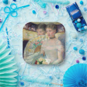 Mary Cassatt - De Loge Papieren Bordje (Feest)