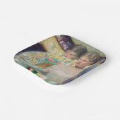 Mary Cassatt - De Loge Papieren Bordje (Gebogen)