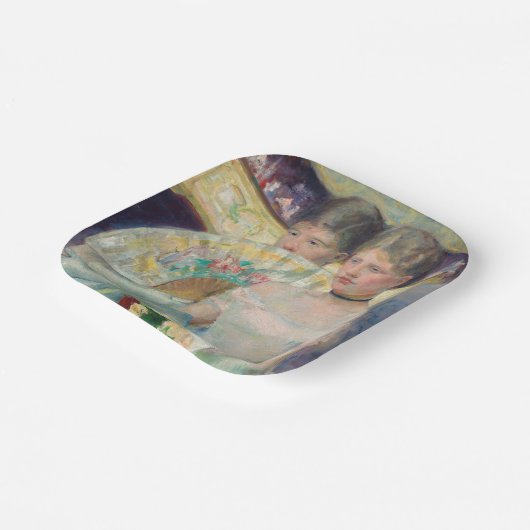 Mary Cassatt - De Loge Papieren Bordje (Gebogen)