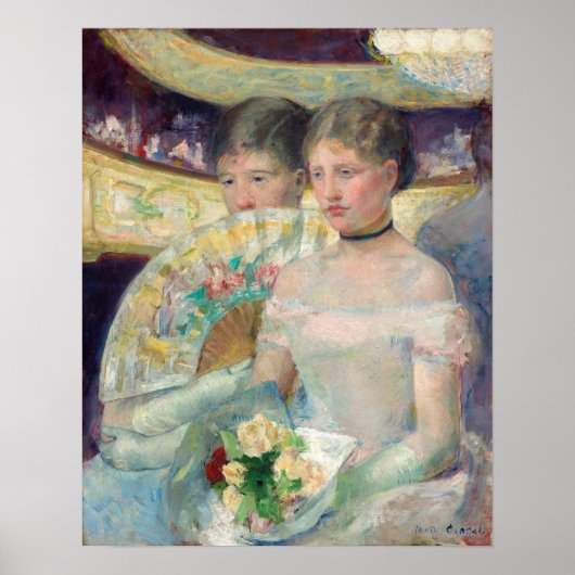 Mary Cassatt - De Loge Poster (Voorkant)