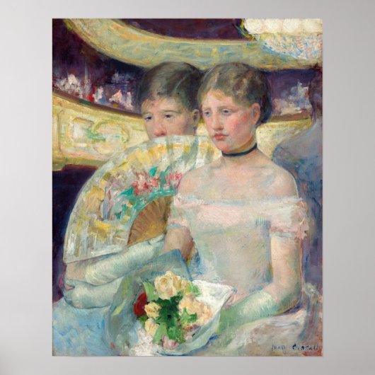 Mary Cassatt - De Loge Poster (Voorkant)