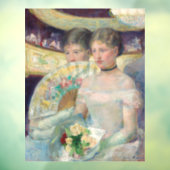 Mary Cassatt - De Loge Raamsticker (Vel 3)