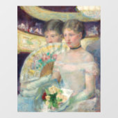 Mary Cassatt - De Loge Raamsticker (Vel)